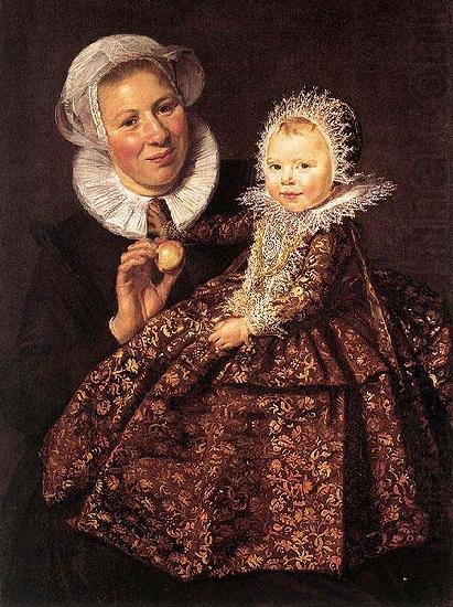 Catharina Hooft with her Nurse WGA, Frans Hals